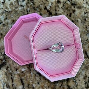 Swarovski Harmonia Pear-Cut Cocktail Ring